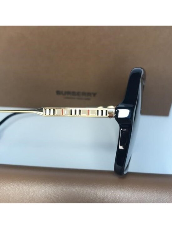 BURBERRY Isabella Gray Gradient Oversized Ladies Sunglasses